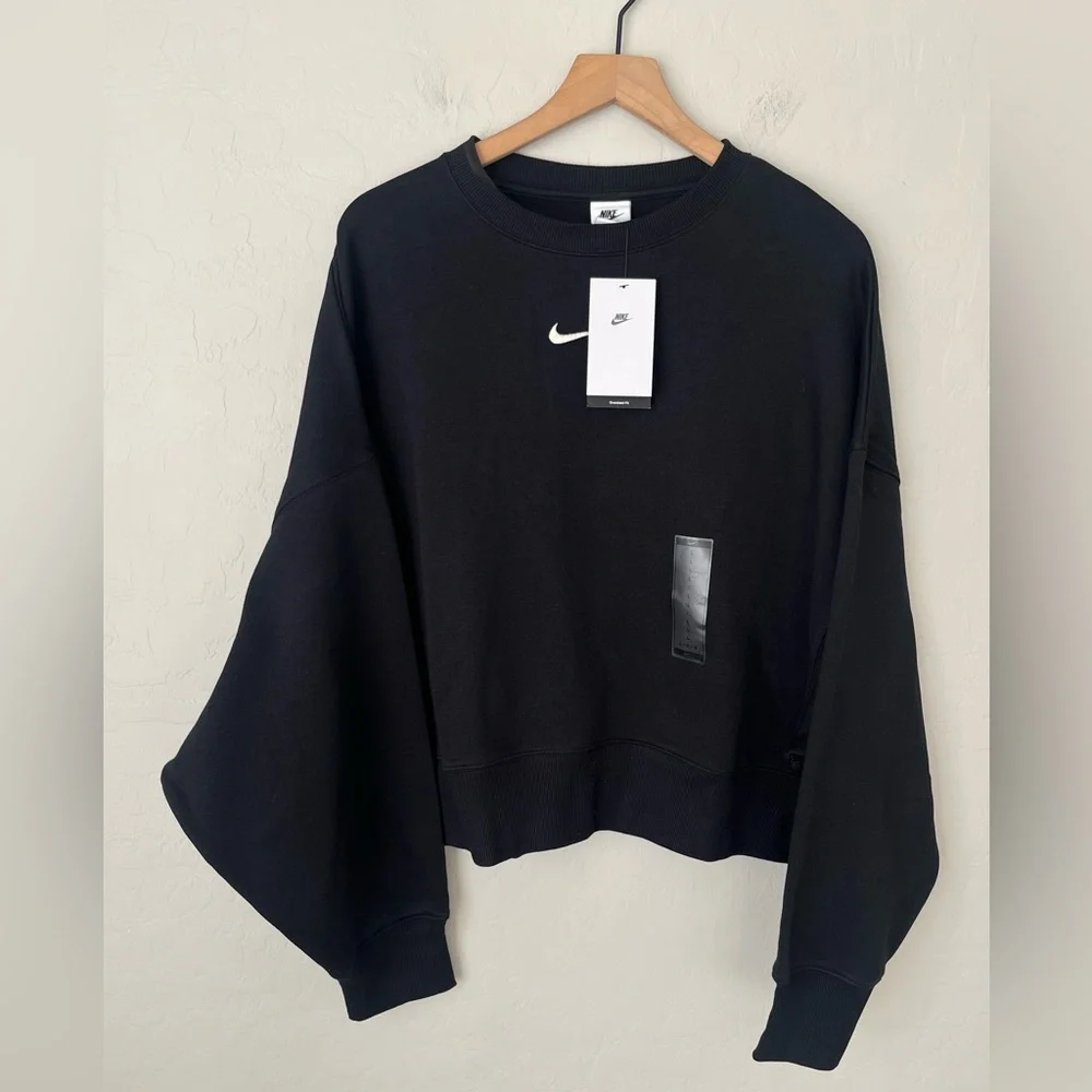 Nike Phoenix Fleece Oversized Pullover Sweatshirt Crew Neck NWT - Picture 5 of 11